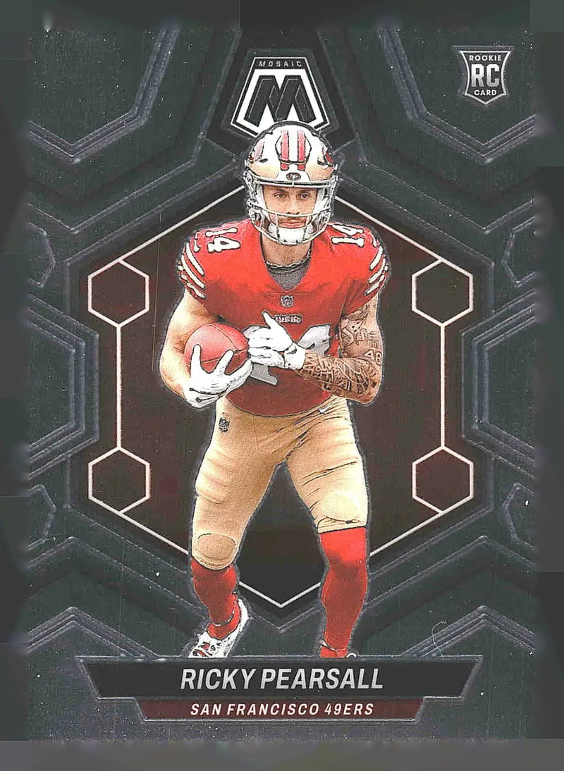 2024 Panini Mosaic #331 Ricky Pearsall - Football Card Single