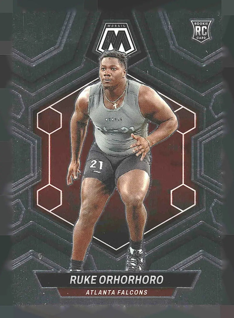 2024 Panini Mosaic #335 Ruke Orhorhoro - Football Card Single