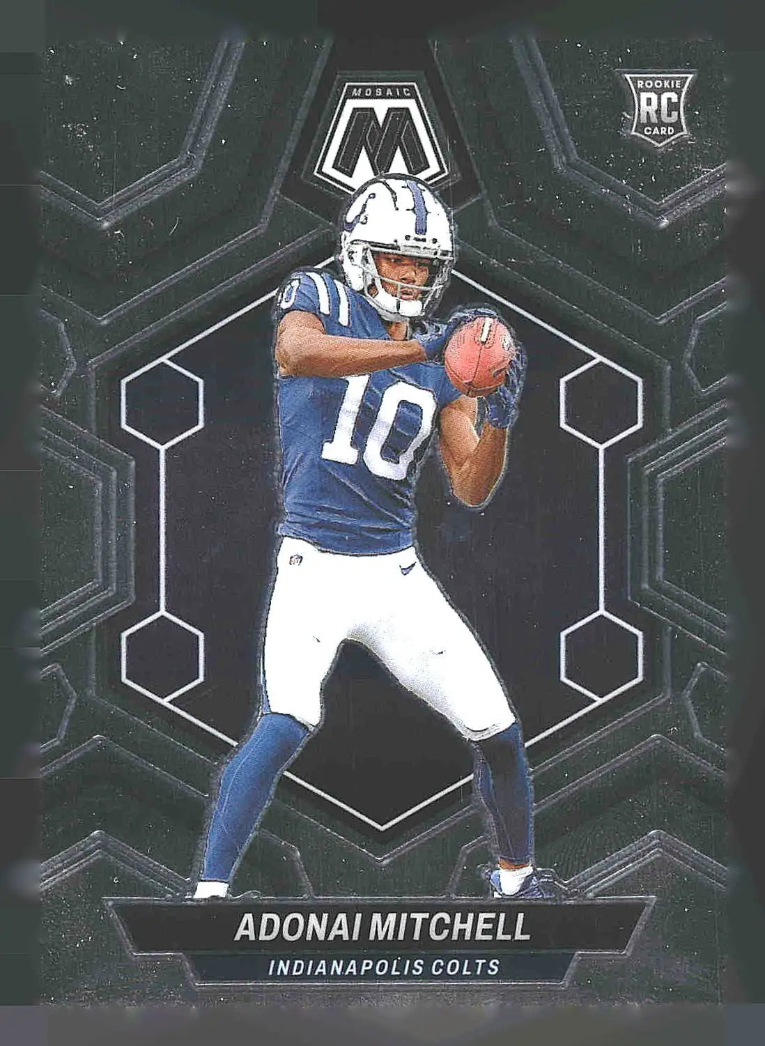 2024 Panini Mosaic #350 Adonai Mitchell RC Indianapolis Colts - Football Card Single