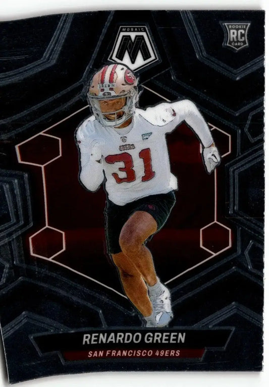 2024 Panini Mosaic #358 Renardo Green - Football Card Single