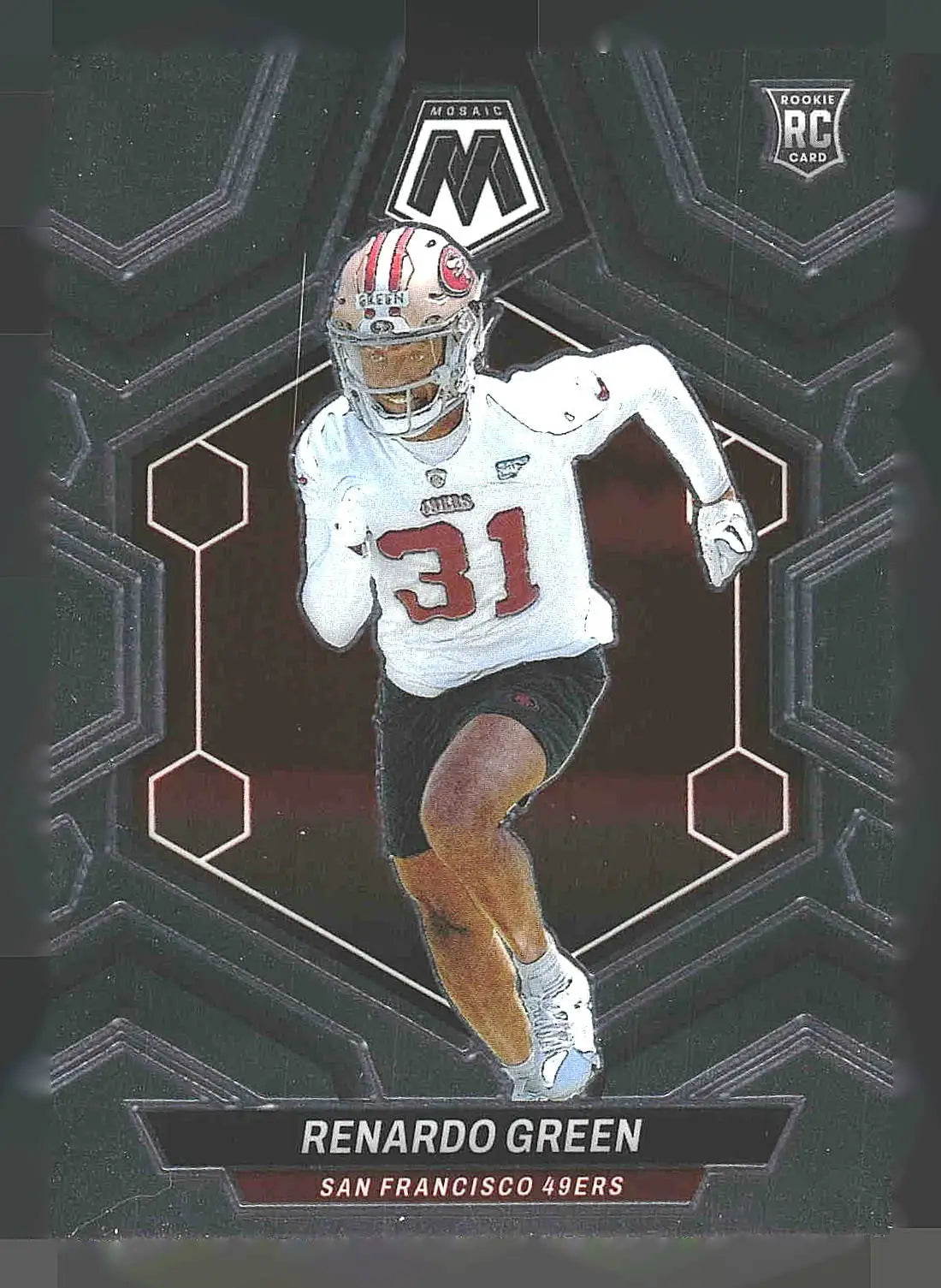 2024 Panini Mosaic #358 Renardo Green - Football Card Single