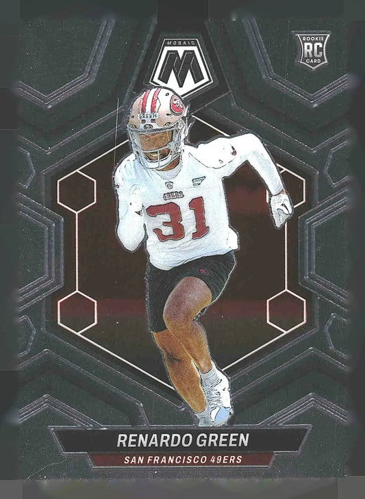 2024 Panini Mosaic #358 Renardo Green - Football Card Single