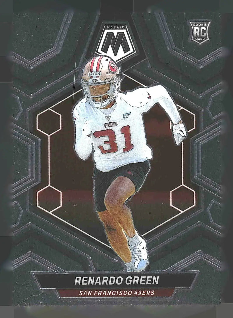2024 Panini Mosaic #358 Renardo Green - Football Card Single