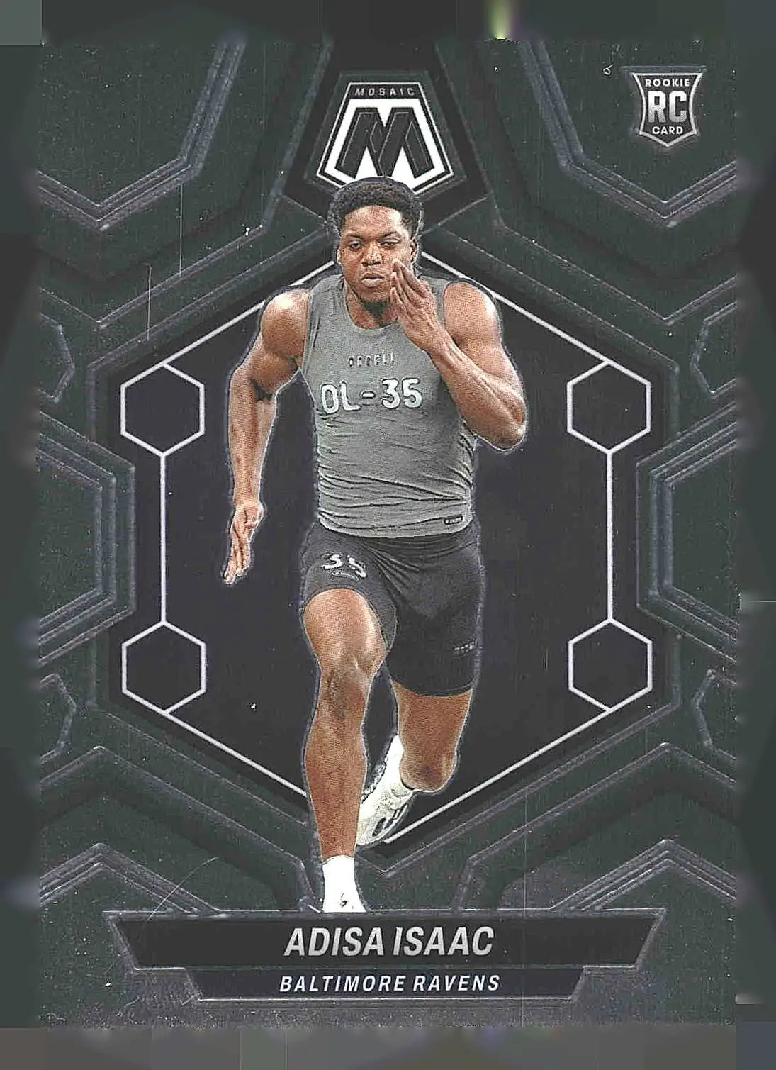 2024 Panini Mosaic #374 Adisa Isaac - Football Card Single