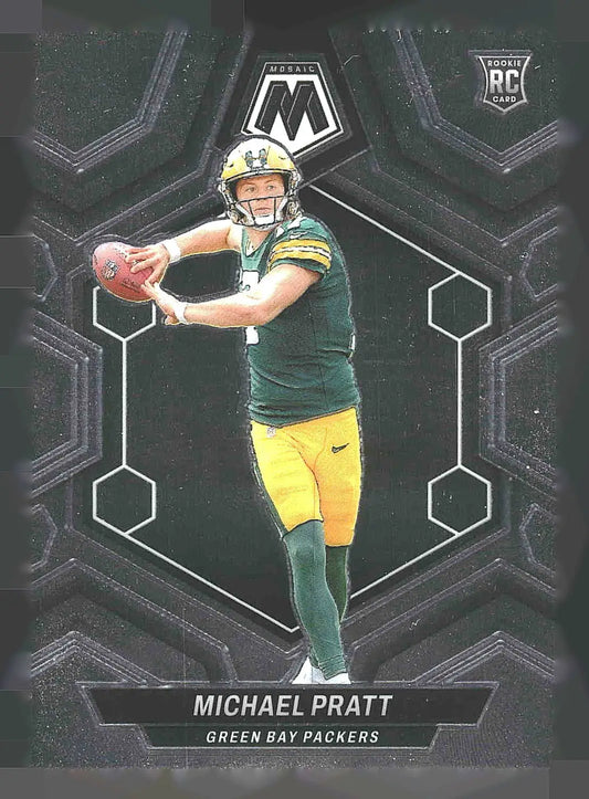 2024 Panini Mosaic #400 Michael Pratt - Football Card Single