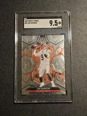 2024 Panini Mosaic #43 Joe Burrow SGC 9.5 - Football Card Single