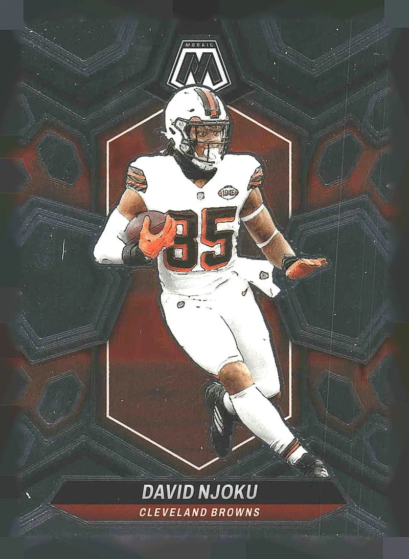 2024 Panini Mosaic #54 David Njoku - Football Card Single