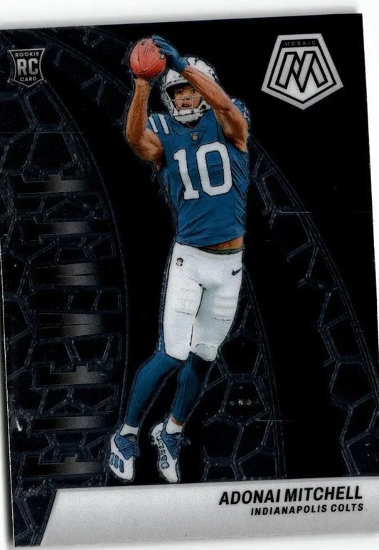 2024 Panini Mosaic #6 Adonai Mitchell Elevate - Football Card Single