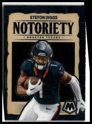 2024 Panini Mosaic #7 Stefon Diggs Notoriety - Football Card Single