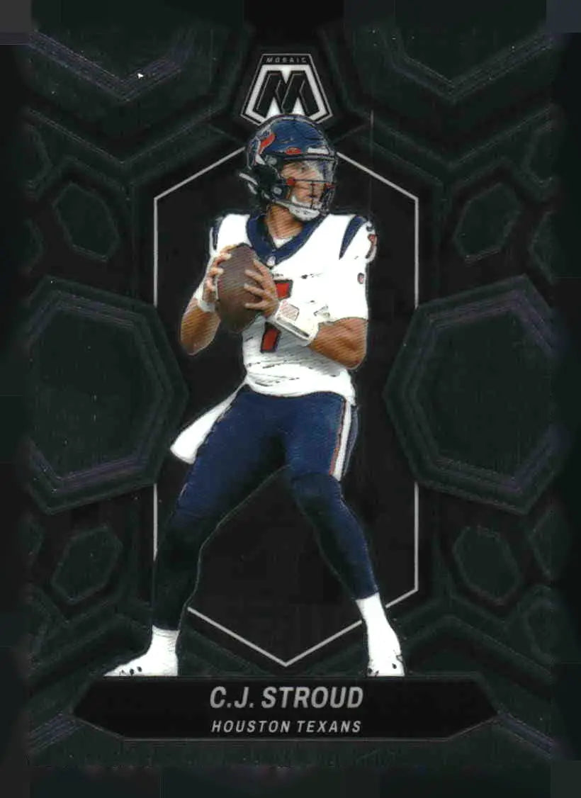2024 Panini Mosaic #85 C.J. Stroud - Football Card Single