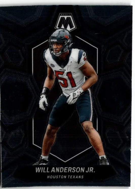 2024 Panini Mosaic #90 Will Anderson Jr. - Football Card Single