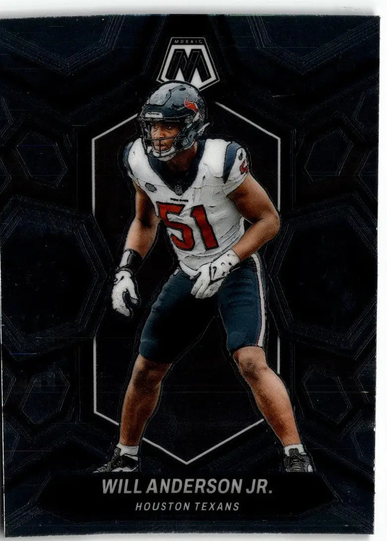 2024 Panini Mosaic #90 Will Anderson Jr. - Football Card Single