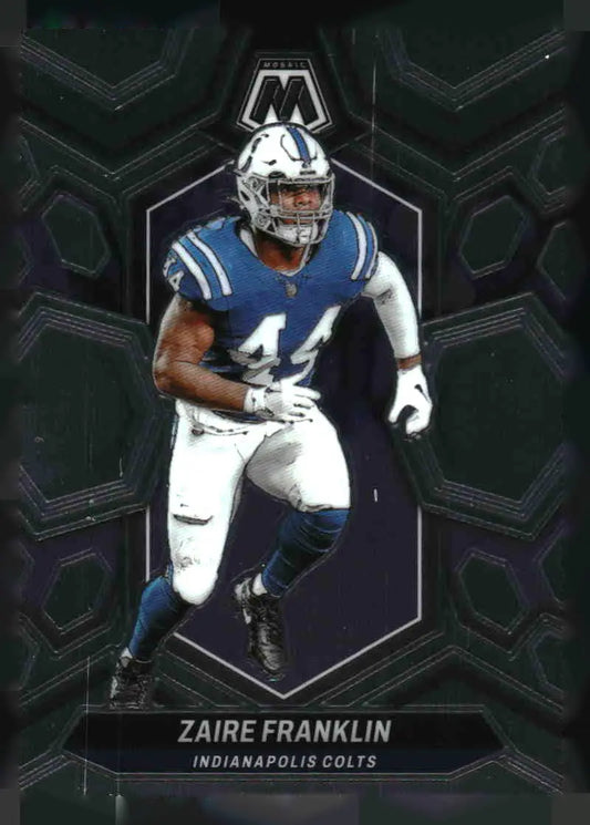 2024 Panini Mosaic #98 Zaire Franklin - Football Card Single