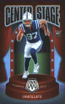 2024 Panini Mosaic Center Stage Silver #7 Laiatu Latu