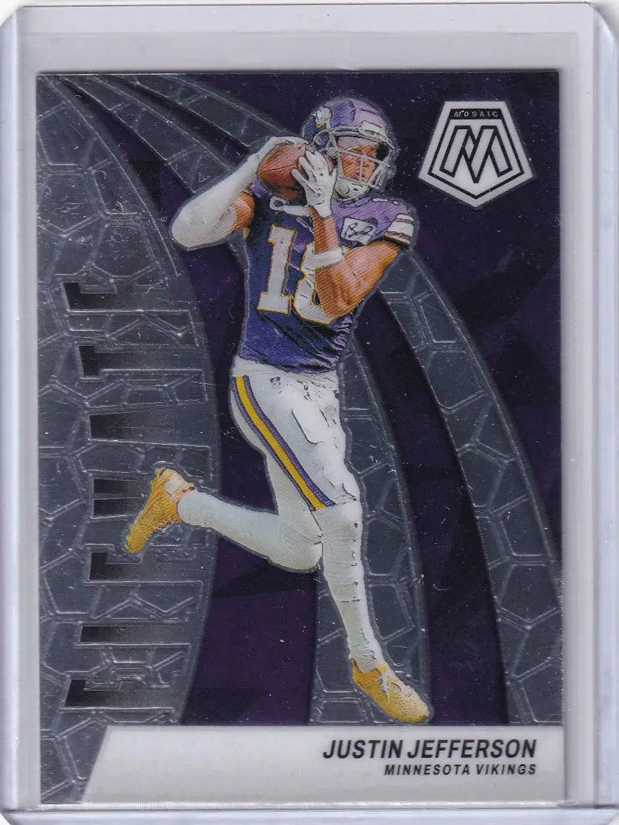 2024 Panini Mosaic Elevate #12 Justin Jefferson - Minnesota Vikings