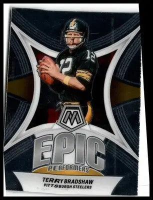 2024 Panini Mosaic #EP-TB Terry Bradshaw Epic Performers Mosaic - Football Card Single
