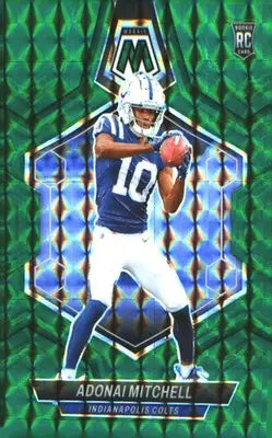 2024 Panini Mosaic Mosaic Green #350 Adonai Mitchell - Basketball Card Single