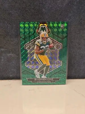 2024 Panini Mosaic Green Marshawn Lloyd Rc - Football Card Single