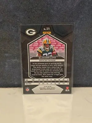 2024 Panini Mosaic Green Marshawn Lloyd Rc - Football Card Single
