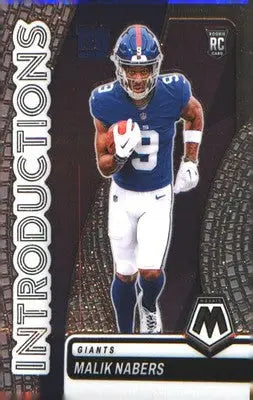 2024 Panini Mosaic Introductions #4 Malik Nabers - Football Card Single