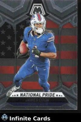 2024 Panini Mosaic JAMES COOK #259 National Pride Buffalo Bills
