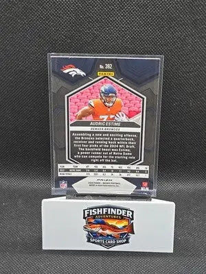 2024 Panini Mosaic - Rookies Audric Estime #392 Camo Pink Mosaic Prizm (RC) - Football Card Single