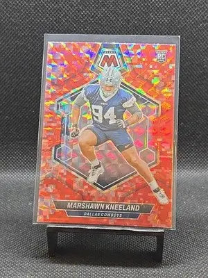 2024 Panini Mosaic - Rookies Marshawn Kneeland #353 Red Camo Mosaic Prizm (RC)