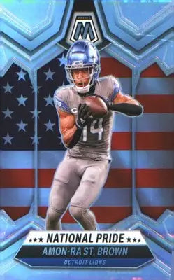 2024 Panini Mosaic Silver #263 Amon-Ra St. Brown - Football Card Single