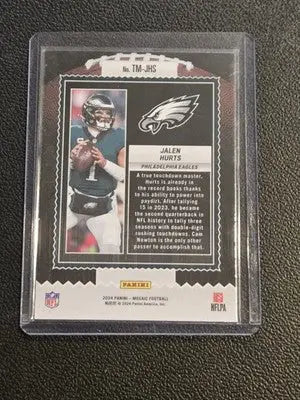 2024 Panini Mosaic #TM-JHS Jalen Hurts Touchdown Masters Mosaic - Football Card Single