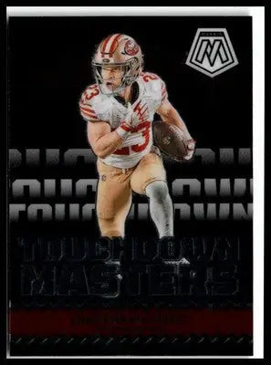 2024 Panini Mosaic #TM-MMY Christian McCaffrey Touchdown Masters - Football Card Single