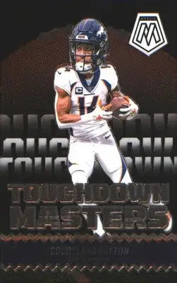 2024 Panini Mosaic Touchdown Masters #TM-CSN Courtland Sutton - Football Card Single
