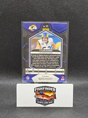 2024 Panini Mosaic - Tyler Higbee #131 Red Sparkle Prizm - Football Card Single
