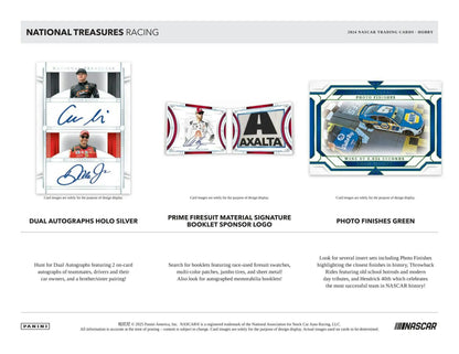2024 Panini National Treasures Racing Hobby Box - Sports Card Hobby Boxes