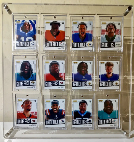 2024 Panini NFL Game Face Complete 36 Card Rookie Card Set 1/331 & Displays - Football Card Single