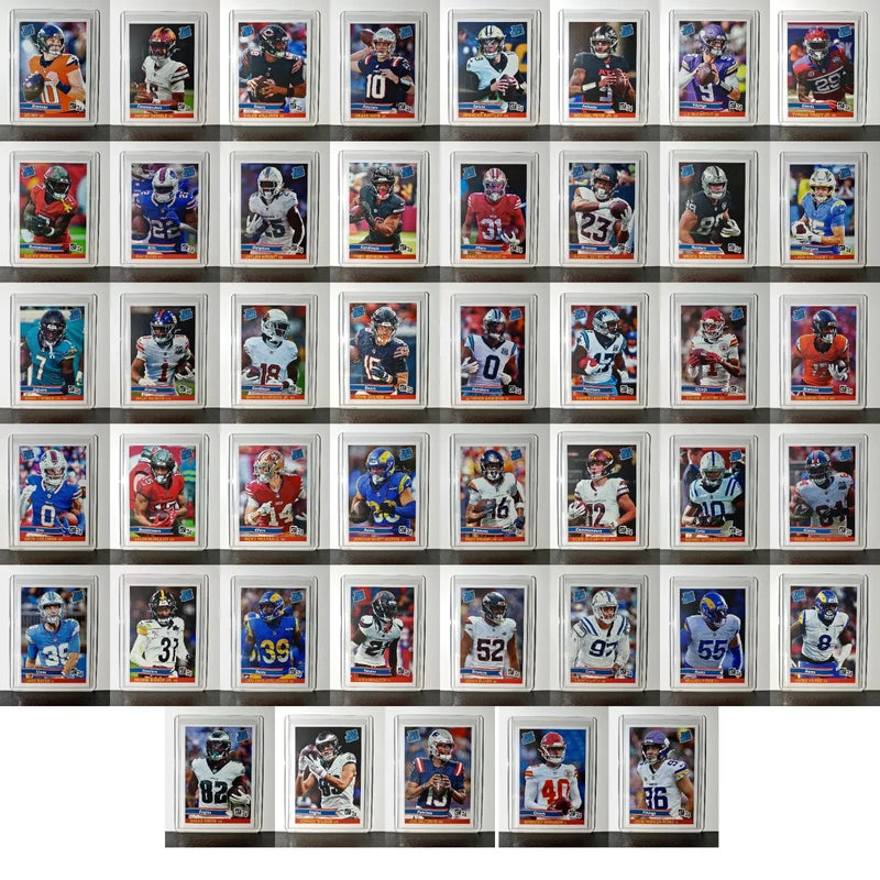 2024 Panini NFL Rated Rookie Retro Complete 45 Card Rookie Football Set 1 of 890 - Football Card Single