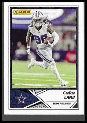 2024 Panini NFL Sticker & Card #50 CeeDee Lamb Dallas Cowboys Veteran WR