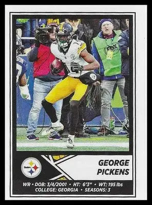 2024 Panini NFL Sticker & Card Collection #158 George Pickens