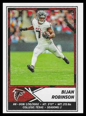 2024 Panini NFL Sticker & Card Collection #428 Bijan Robinson