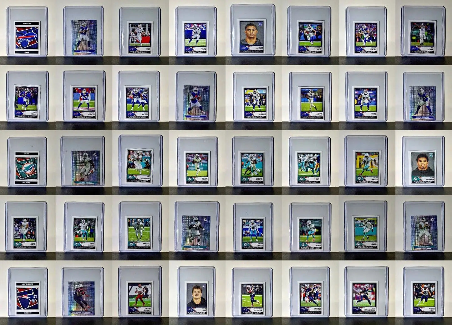 2024 Panini NFL Sticker Collection Complete 566 Football Sticker Set - Toploaded - Football Sticker Collection