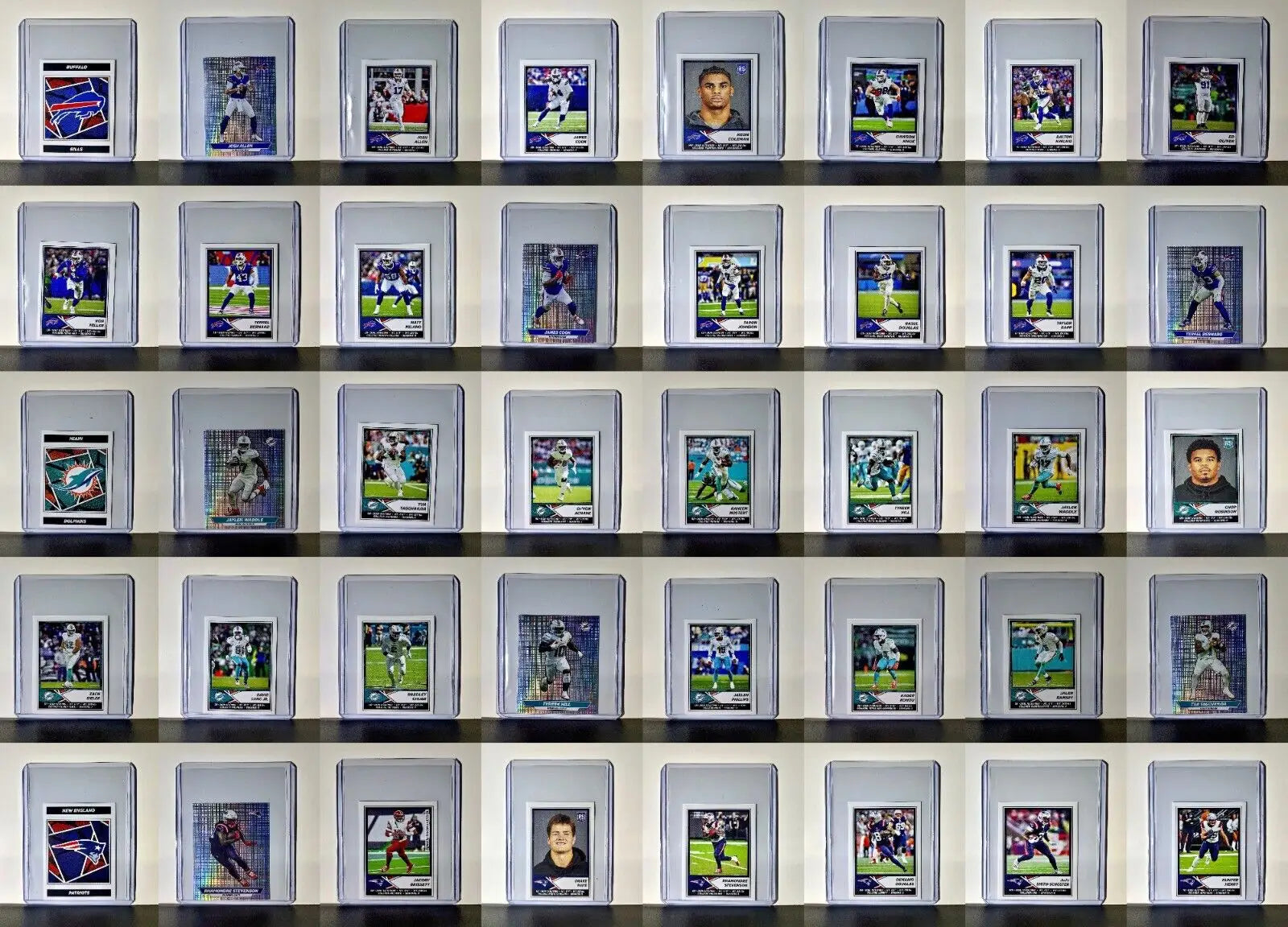 2024 Panini NFL Sticker Collection Complete 566 Football Sticker Set - Toploaded - Football Sticker Collection