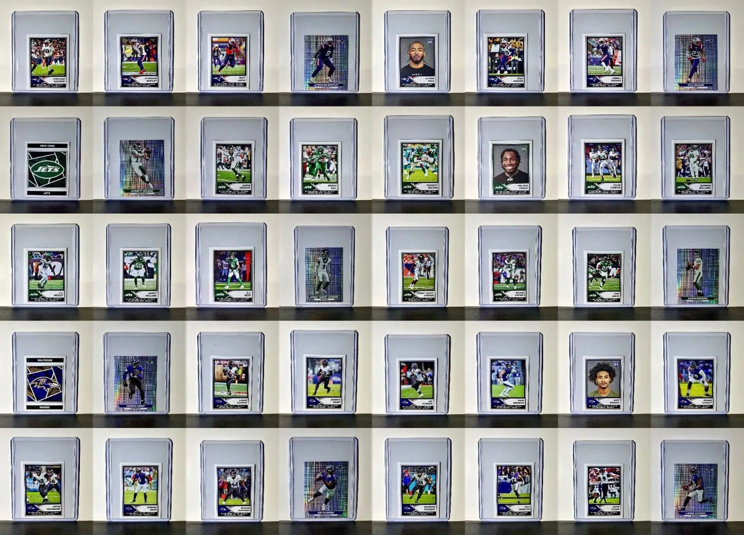 2024 Panini NFL Sticker Collection Complete 566 Football Sticker Set - Toploaded - Football Sticker Collection