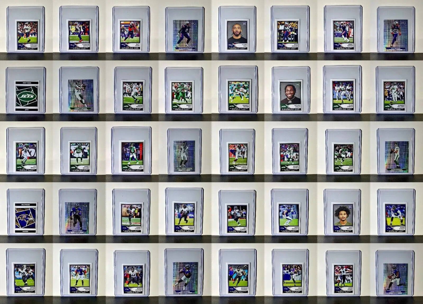2024 Panini NFL Sticker Collection Complete 566 Football Sticker Set - Toploaded - Football Sticker Collection