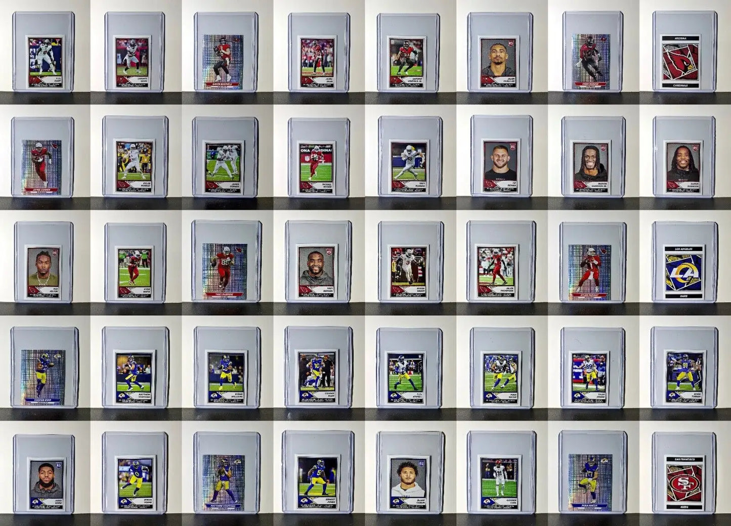 2024 Panini NFL Sticker Collection Complete 566 Football Sticker Set - Toploaded - Football Sticker Collection
