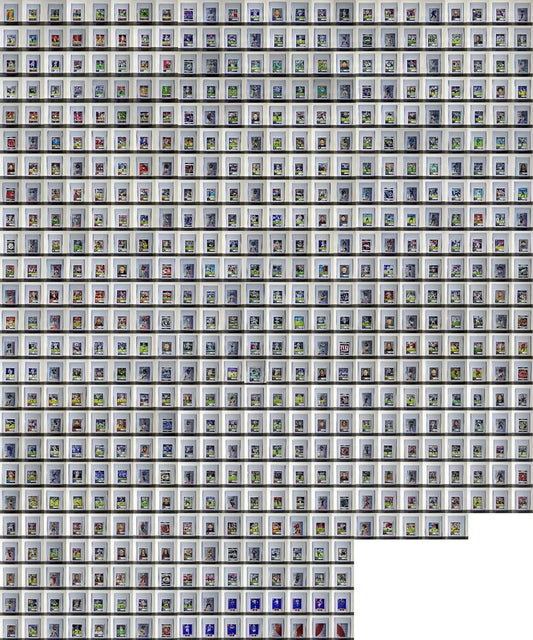 2024 Panini NFL Sticker Collection Complete 566 Football Sticker Set - Toploaded - Football Sticker Collection