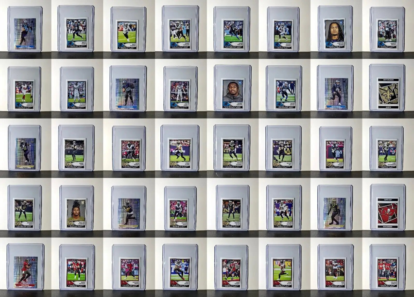 2024 Panini NFL Sticker Collection Complete 566 Football Sticker Set - Toploaded - Football Sticker Collection
