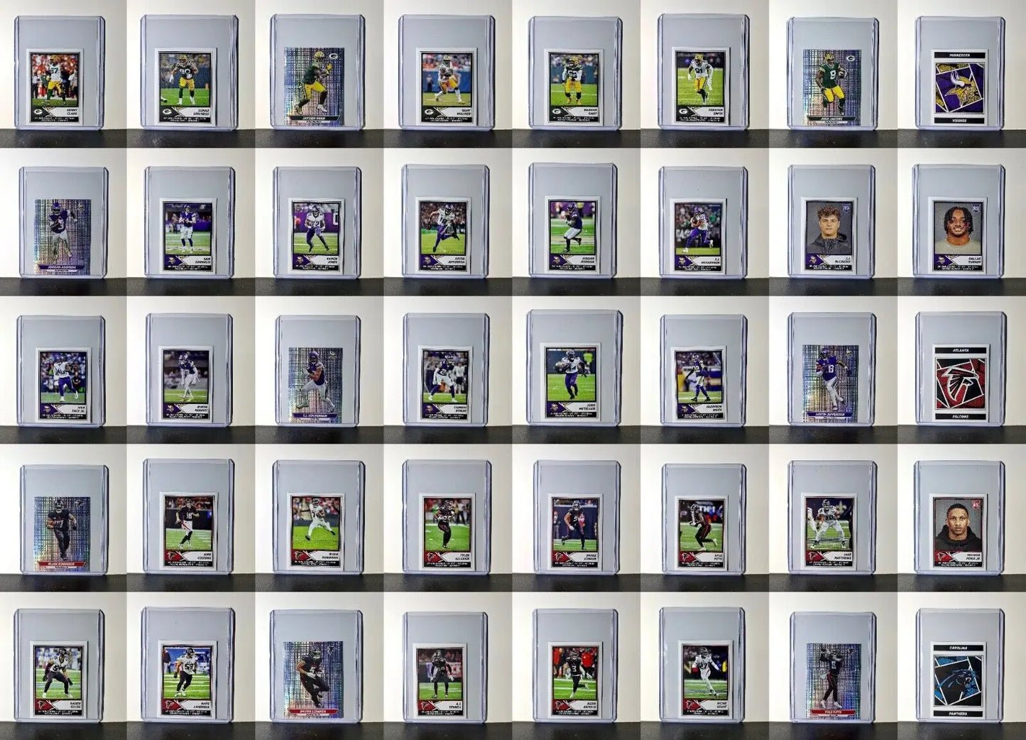 2024 Panini NFL Sticker Collection Complete 566 Football Sticker Set - Toploaded - Football Sticker Collection