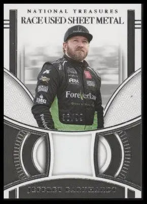 2024 Panini Ntl Treasures #RUS-JET Jeffrey Earnhardt Race Used Sheet Metal #/99 - Racing Card Single