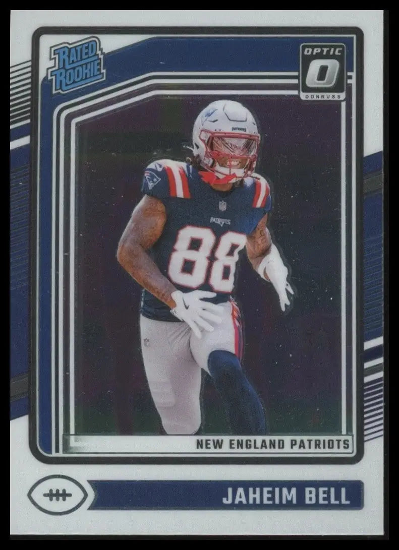 2024 Panini Optic Jaheim Bell Rookie #238 New England Patriots Football Card NFL - Football Card Single