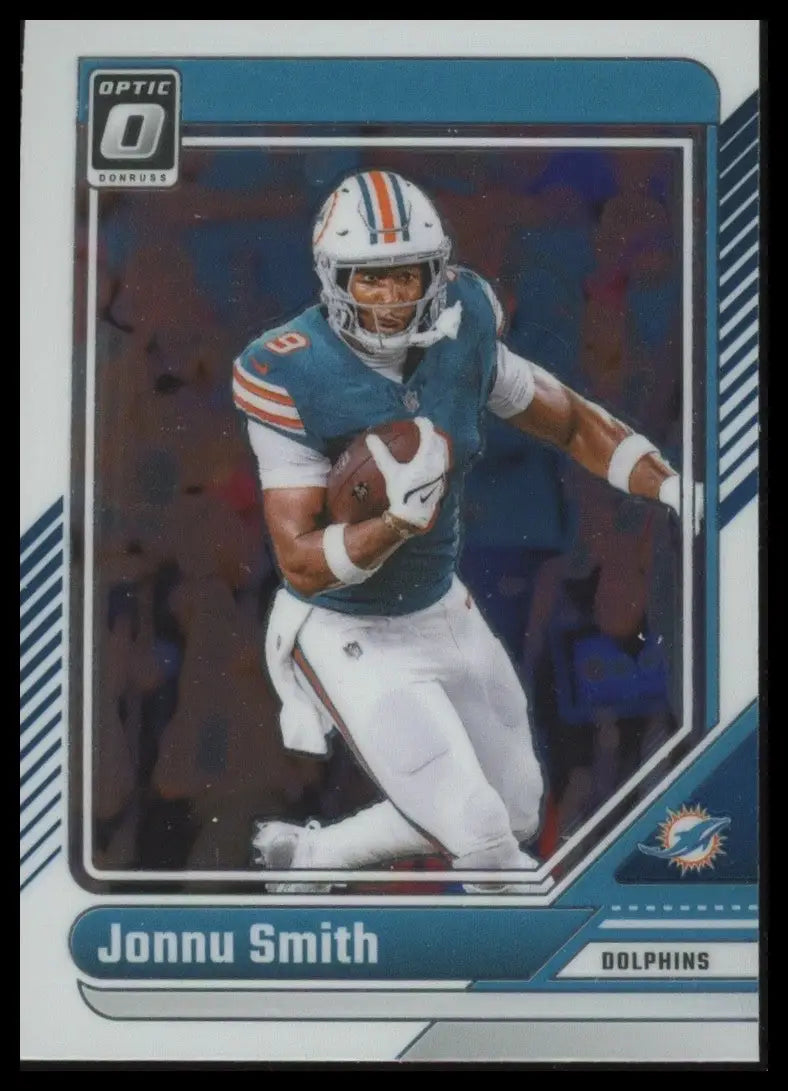2024 Panini Optic Jonnu Smith #125 Miami Dolphins Football Card NFL Sports - Football Card Single