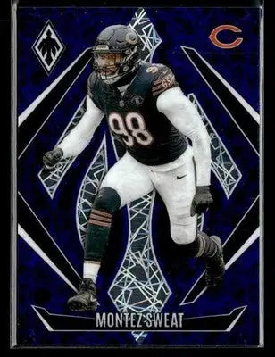 2024 Panini Phoenix #111 Montez Sweat Blue Lazer #/125 - Football Card Single
